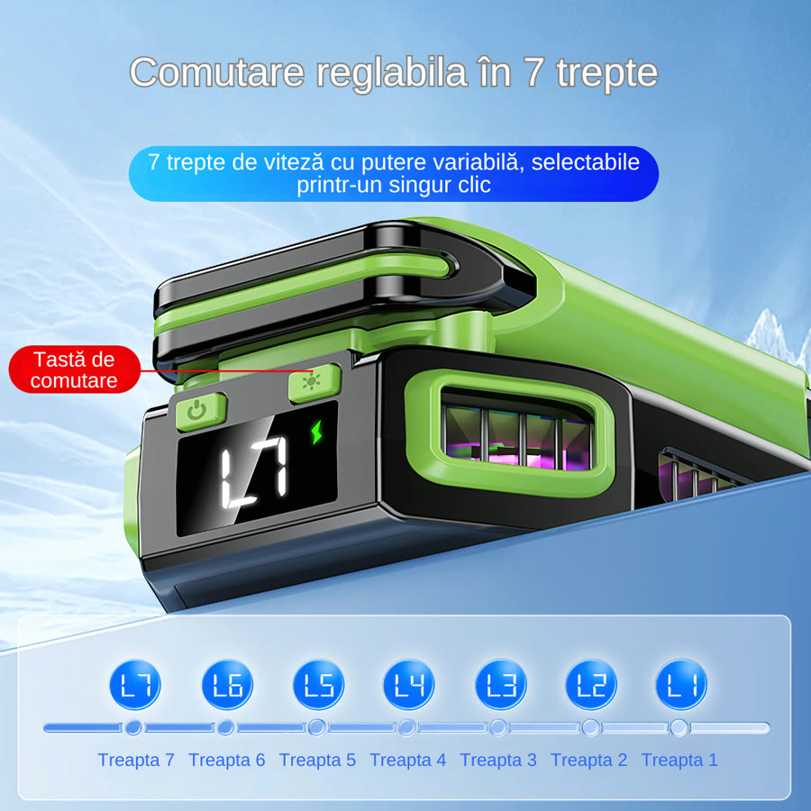 Răcitor Magnetic pentru Telefon cu Baterie – Răcire TEC Gaming iPhone Android – imagine 3